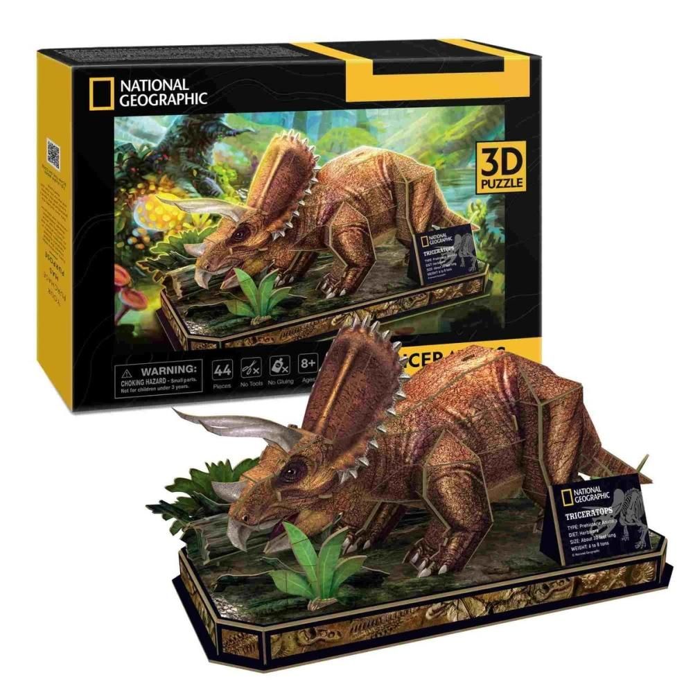 CubicFun 3D puzzle Triceratopsz