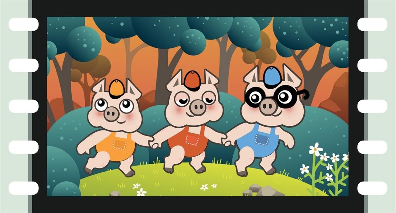 Diafilm: A három kismalac