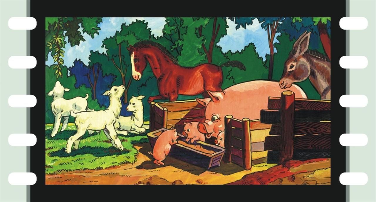 Diafilm: A huncut kis csibe