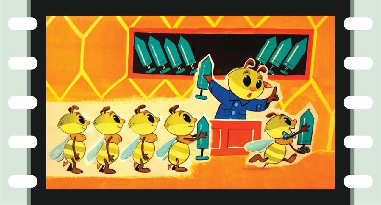 Diafilm: A telhetetlen méhecske