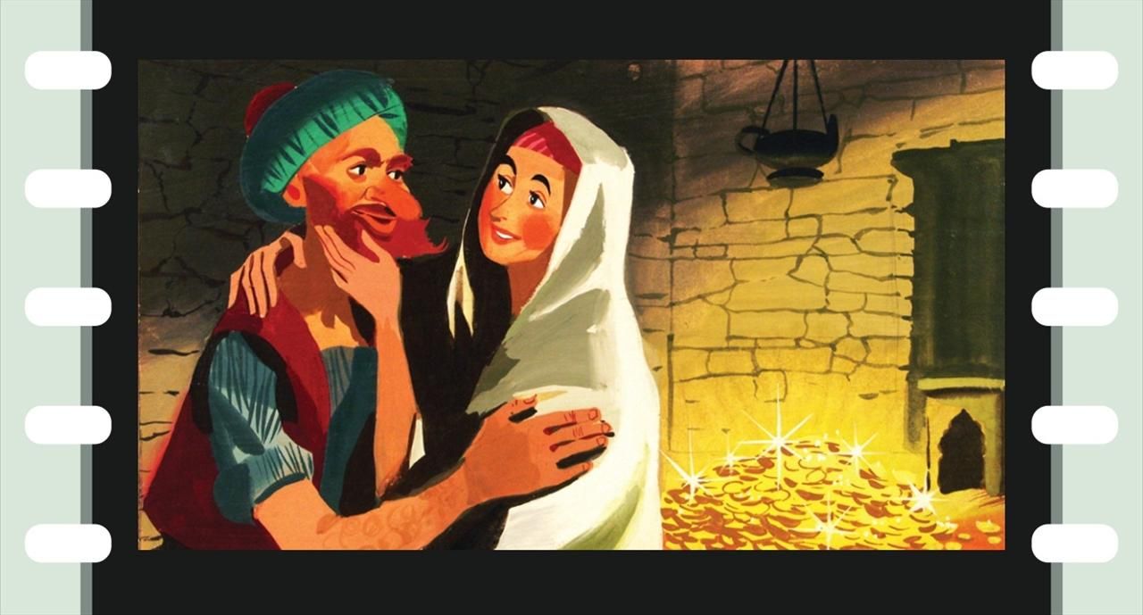 Diafilm: Ali baba és a 40 rabló 