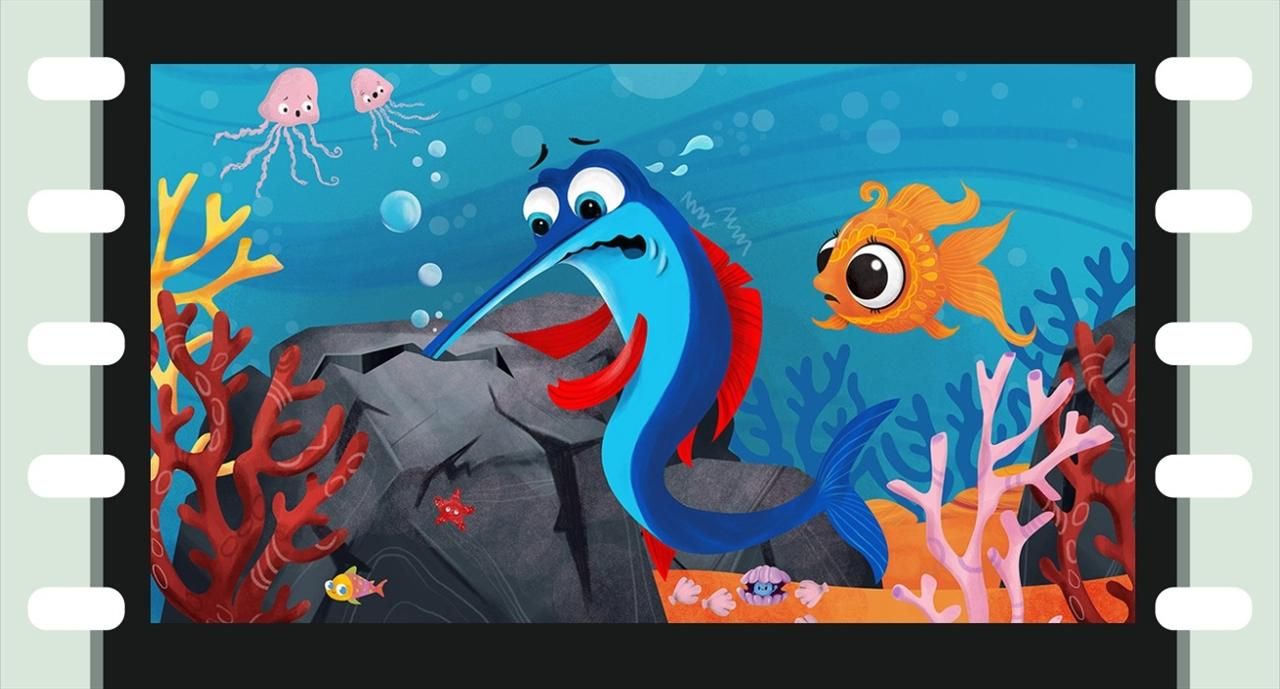 Diafilm: Az aranyhal legendája