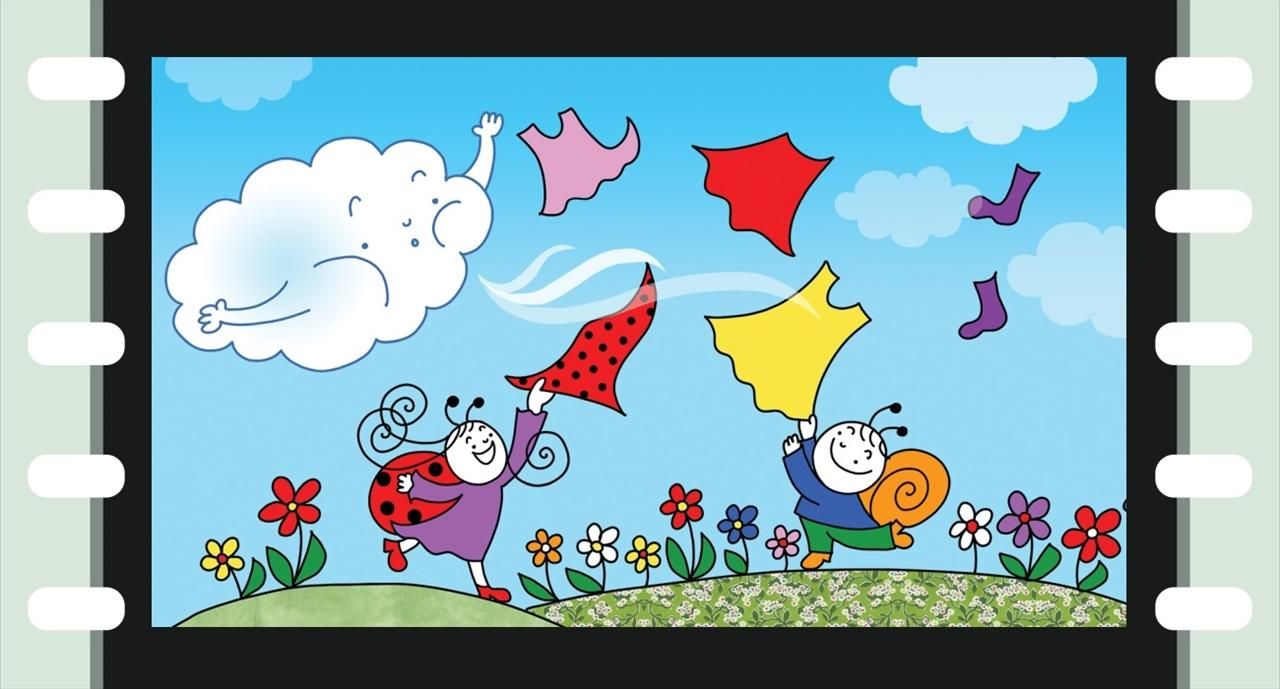 Diafilm: Bogyó és Babóca - Bogyó és a szél