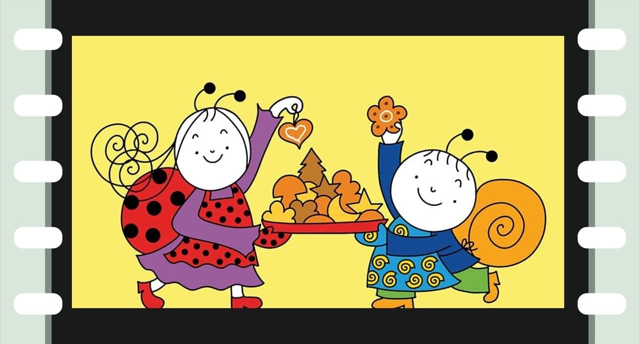 Diafilm: Bogyó és Babóca mézeskalácsa