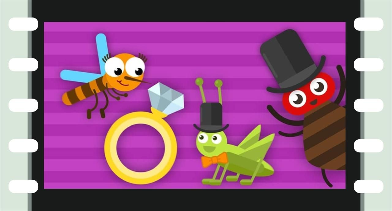 Diafilm: Házasodik a tücsök