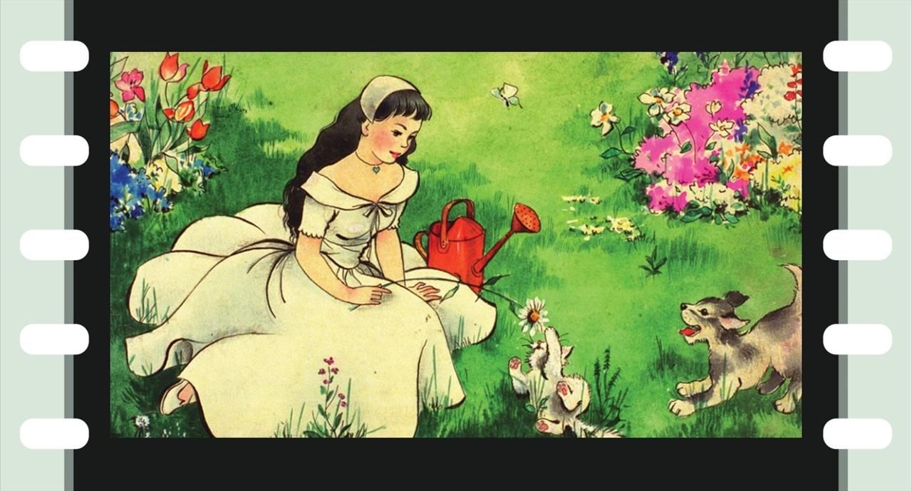 Diafilm: Hófehérke és a hét törpe