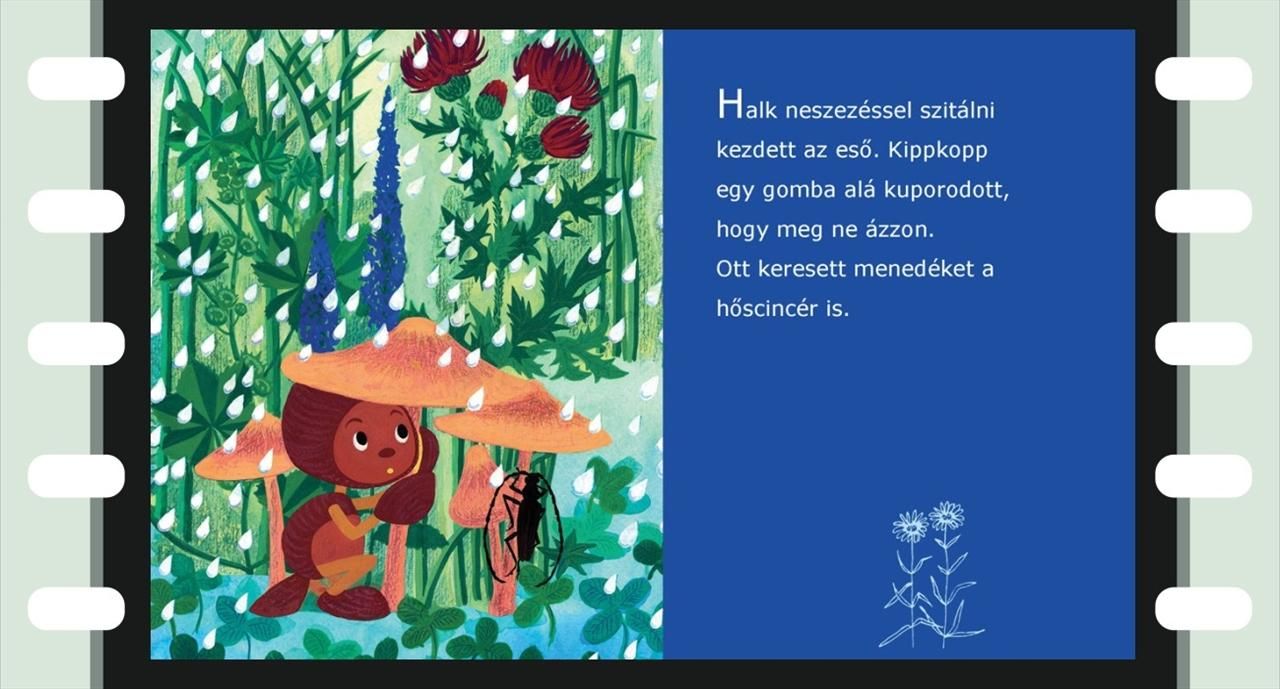 Diafilm: Kippkopp a fűben