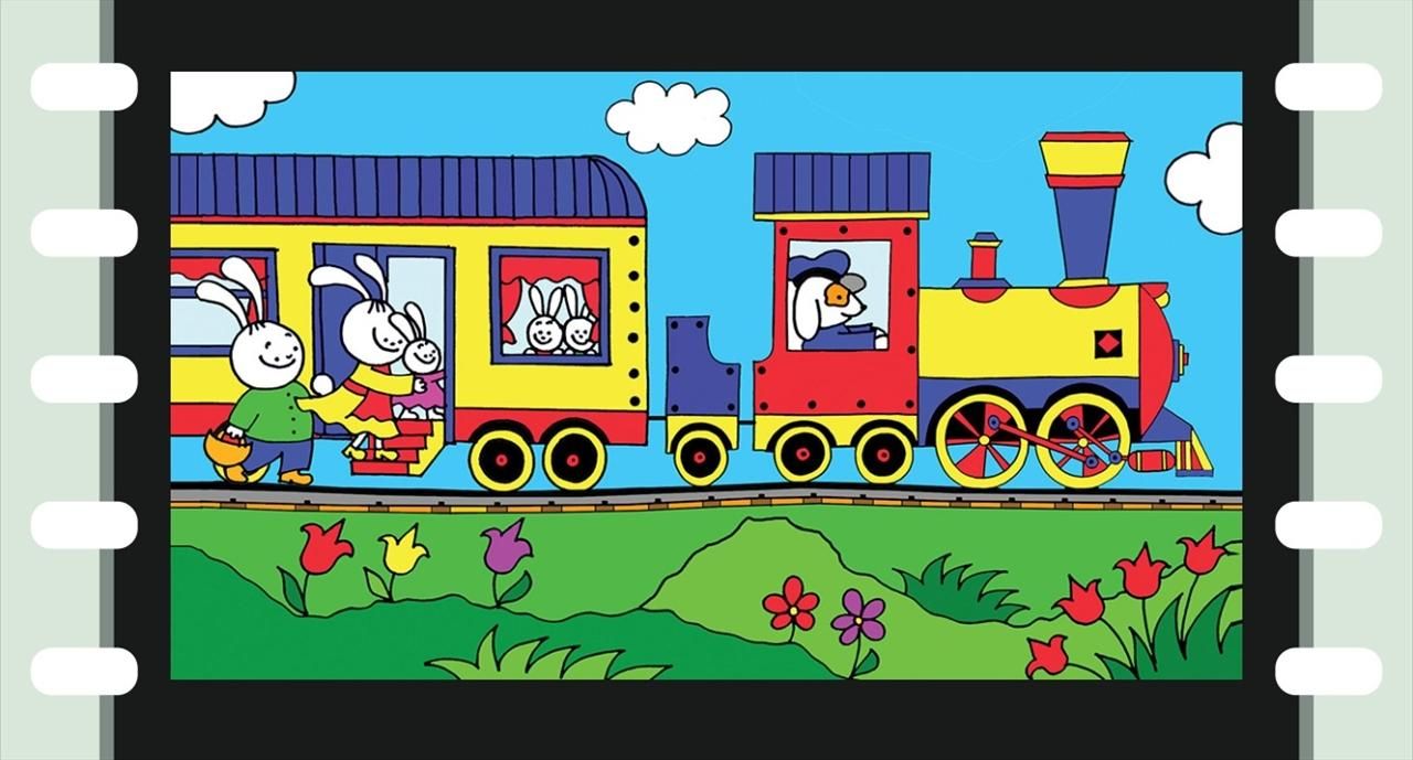 Diafilm: Kisvonat a mohavölgyben