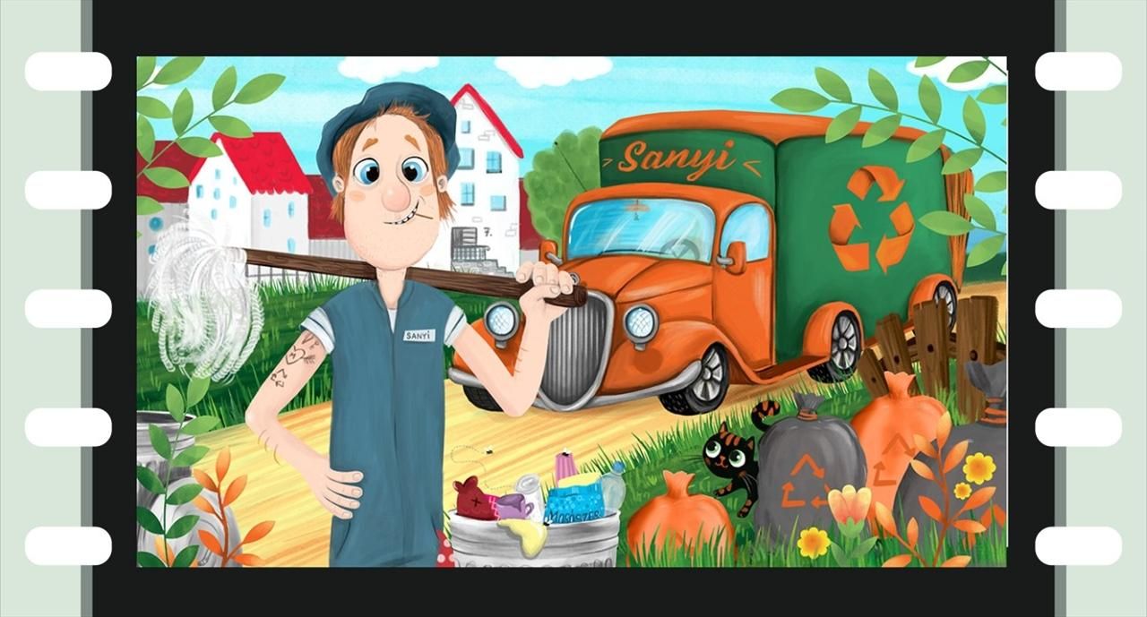 Diafilm: Kukás Sanyi és a kalóz