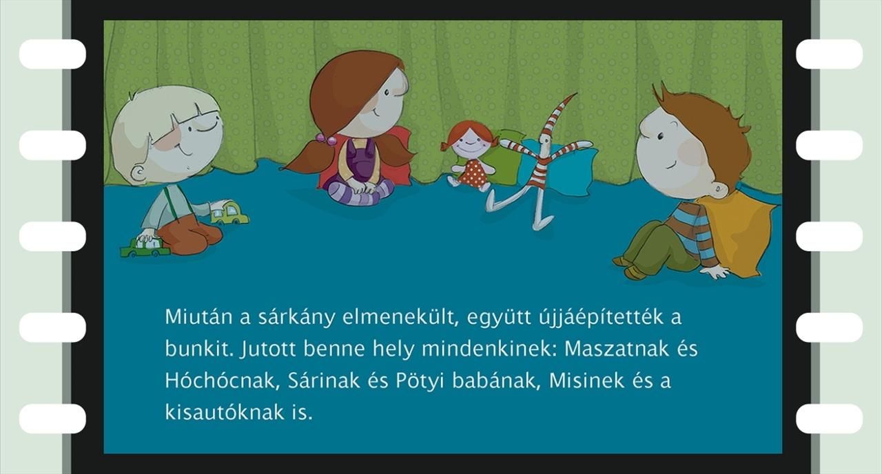 Diafilm: Maszat űrhajózik