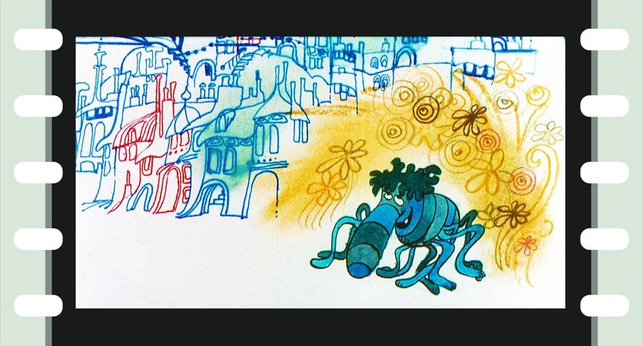 Diafilm: Pom Pom meséi - A Radírpók