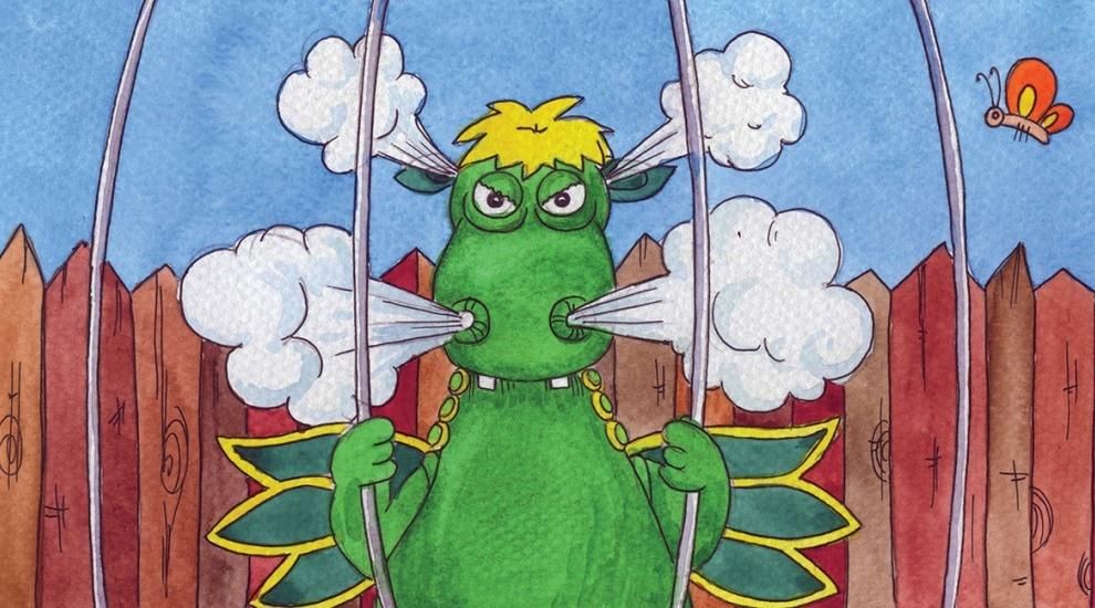 Diafilm: Süsü, a sárkány 2. - Süsü, a rettentő