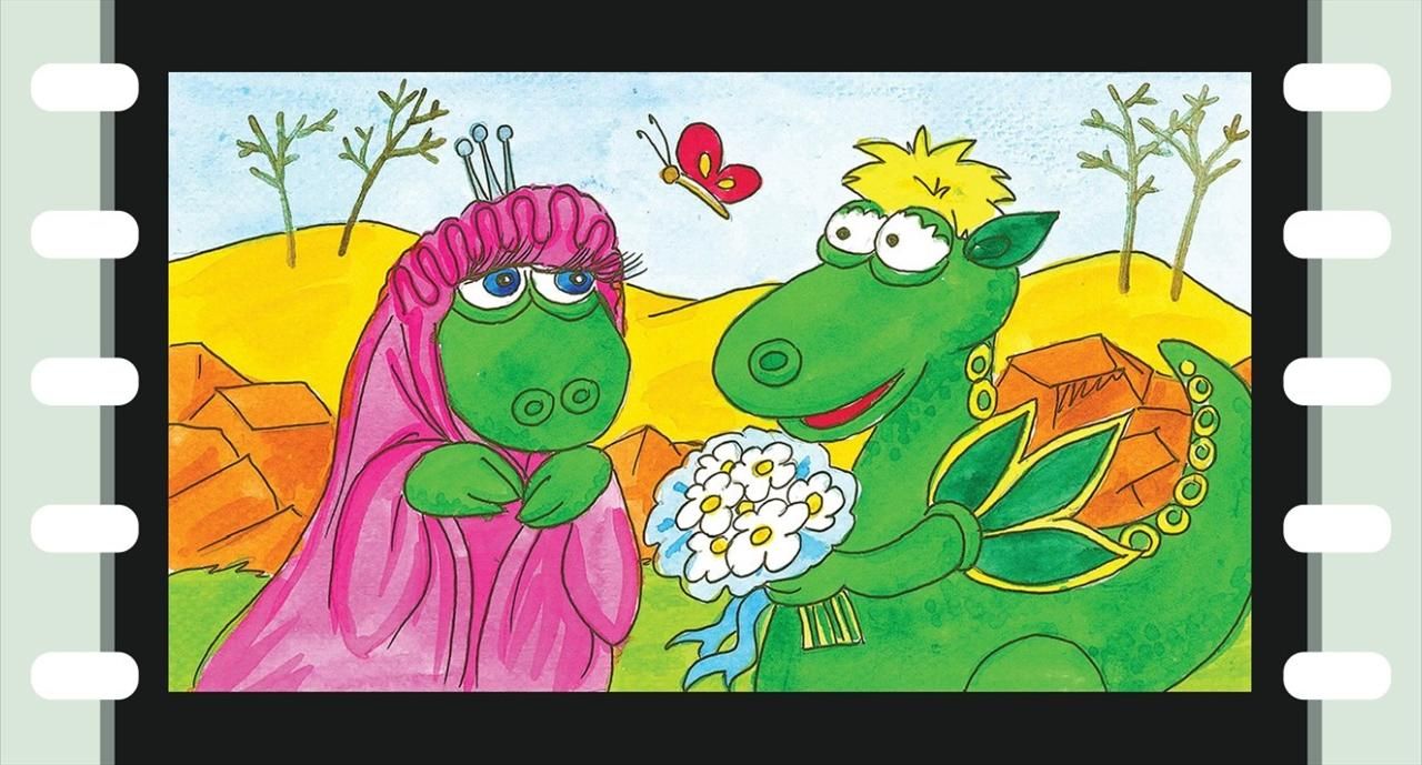 Diafilm: Süsü, a sárkány 3. - Süsü és a Sárkánylány