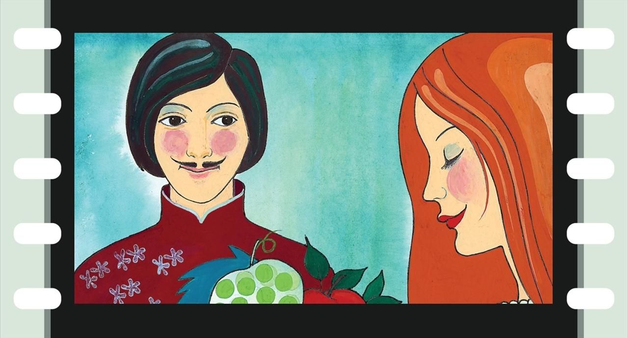 Diafilm: Szóló szőlő, mosolygó alma…