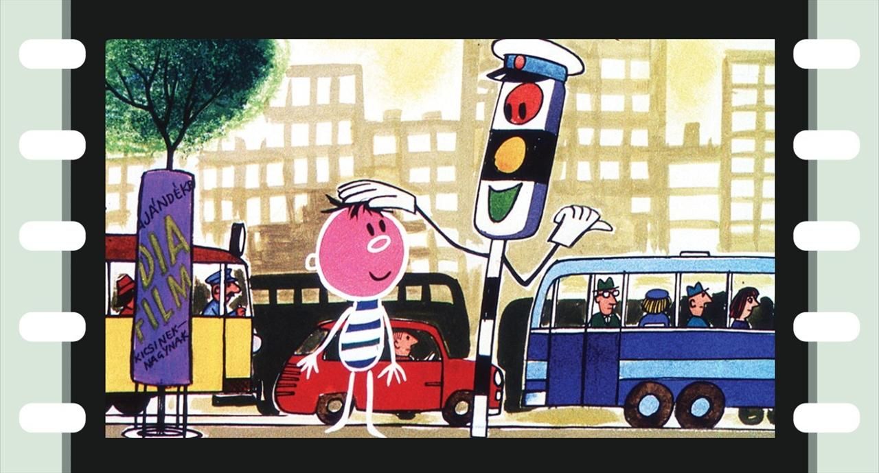 Diafilm: Zebra Zoli kalandjai (közlekedési ismeretek)