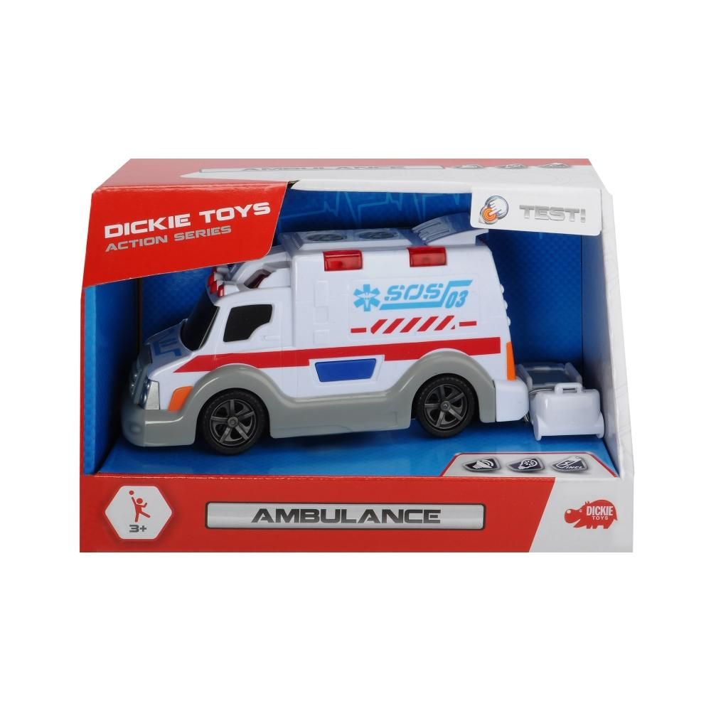 Dickie Action Series Mini mentőautó 15 cm