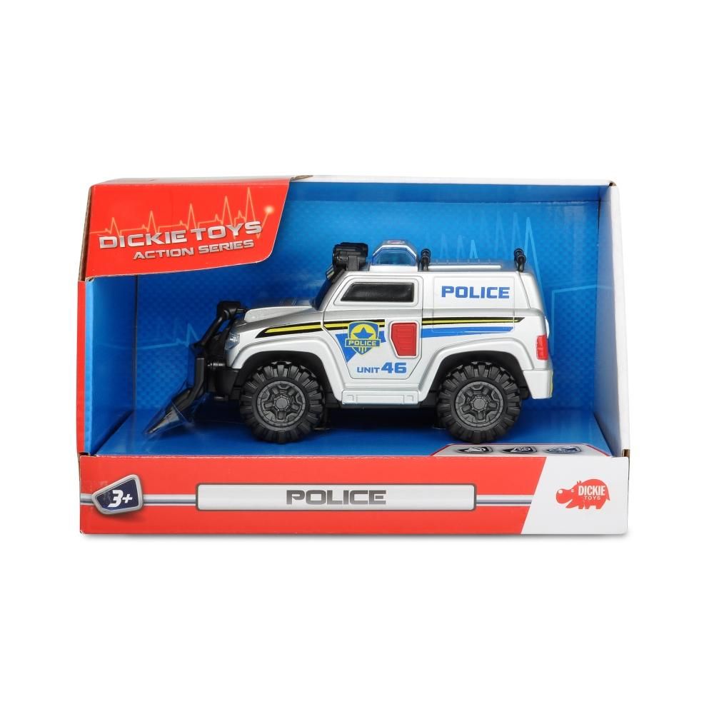 Dickie Action Series Mini rendőrautó 15 cm