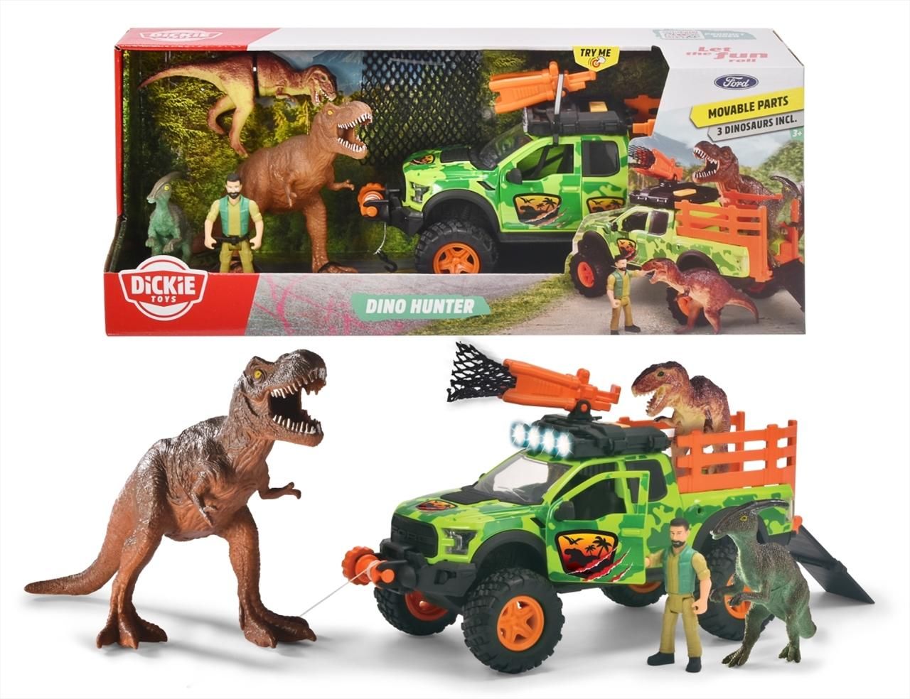 Dickie Dino Hunter Ford pickup dinóvadász terepjáró