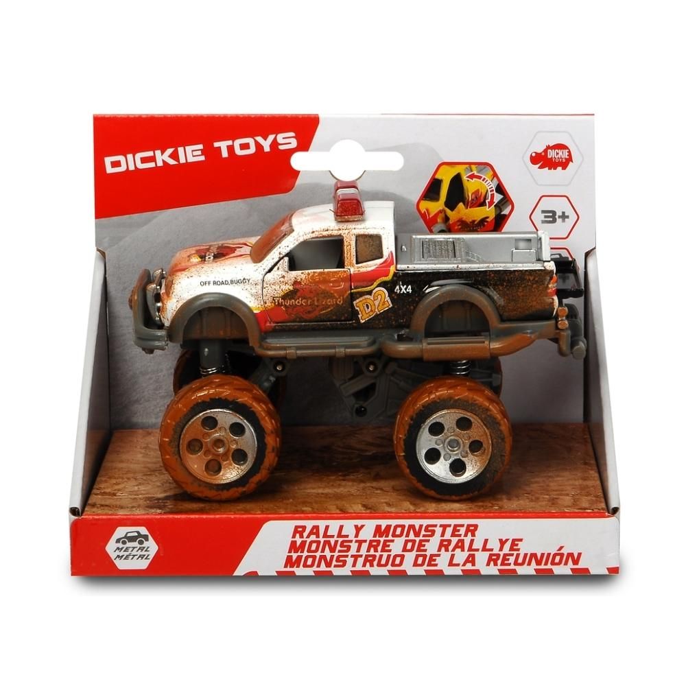 Dickie Eat My Dust Rally Monster, fehér