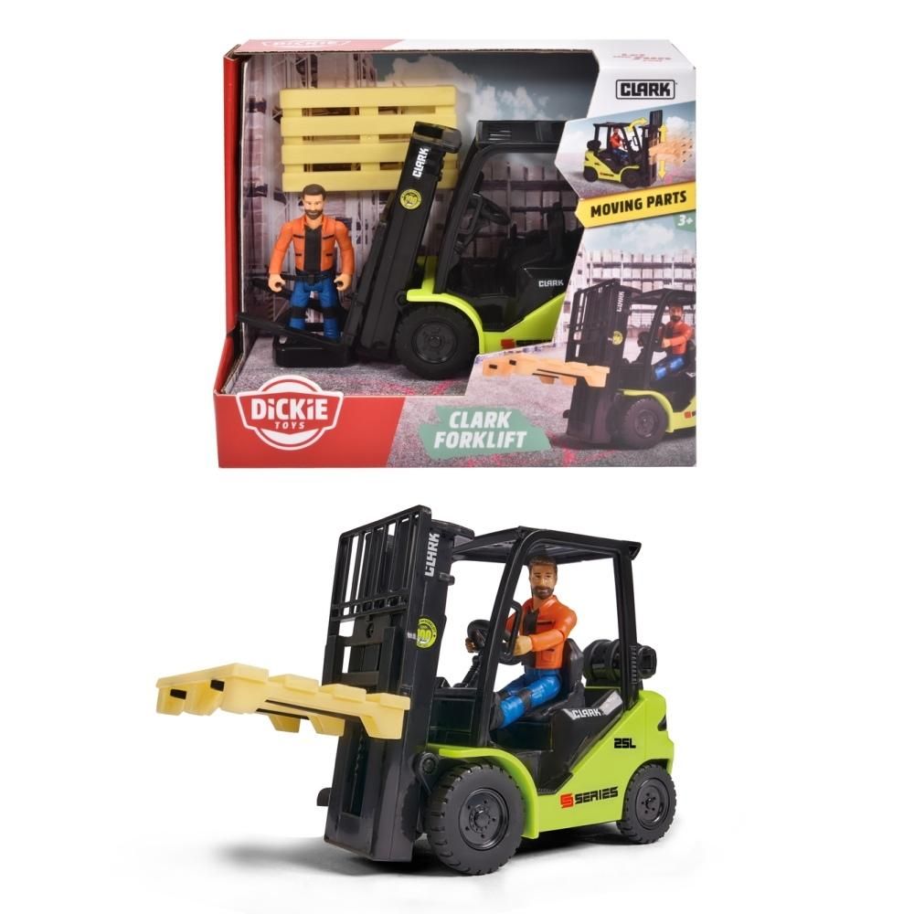 Dickie Playlife Clark villás targonca 16 cm