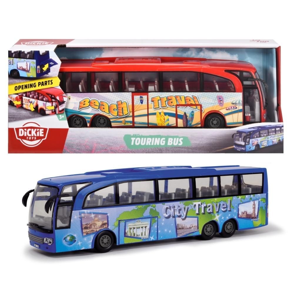 Dickie Touring busz 1:43, piros