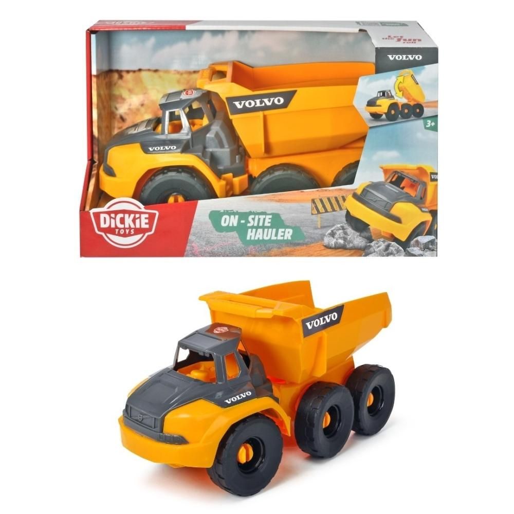 Dickie Volvo On-site dömper 26 cm