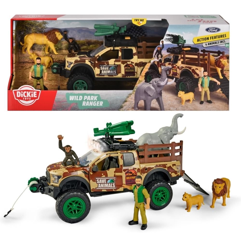 Dickie Wild Park Ranger Ford pickup parkőr terepjáró