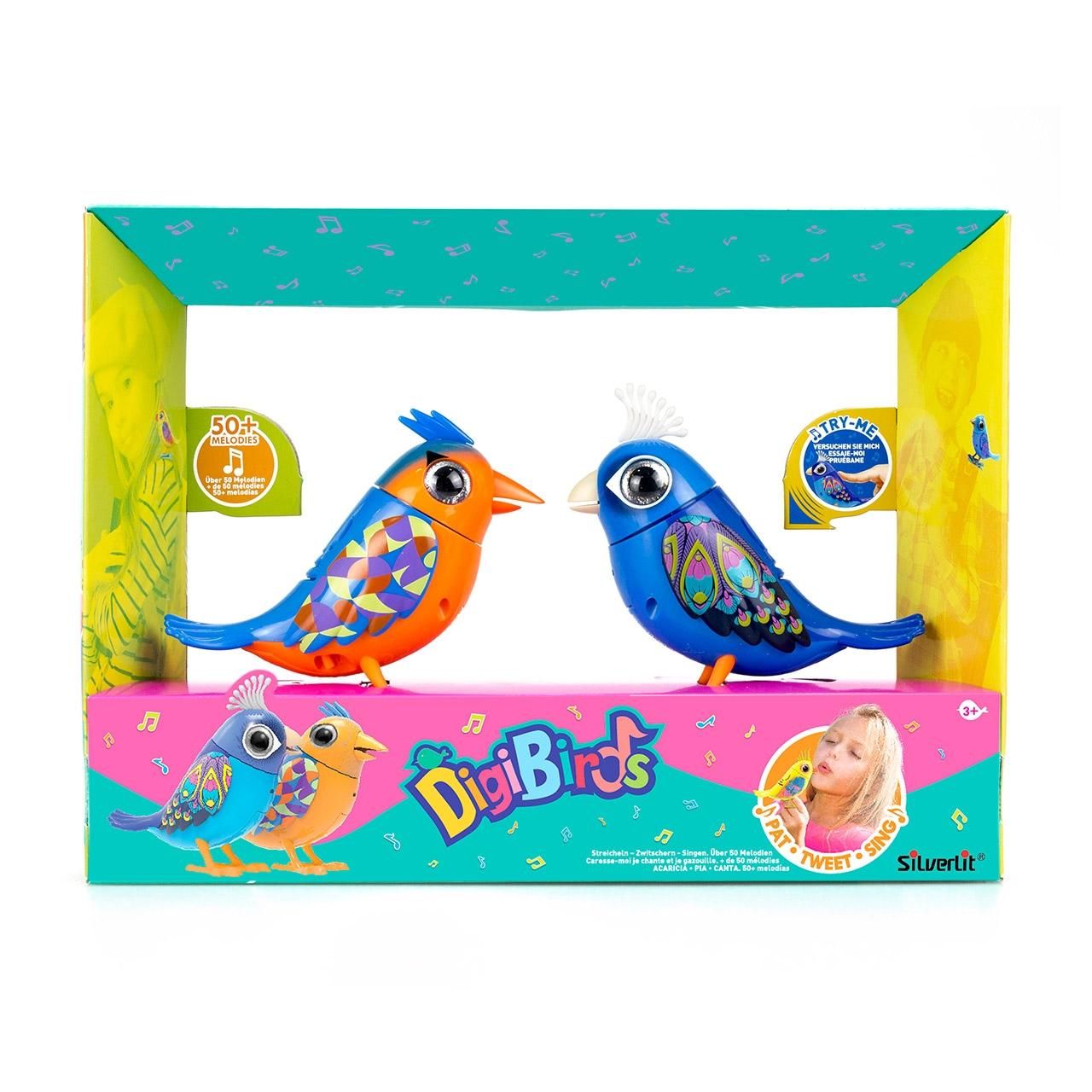 DigiBirds Éneklő madárkák 2 db-os szett