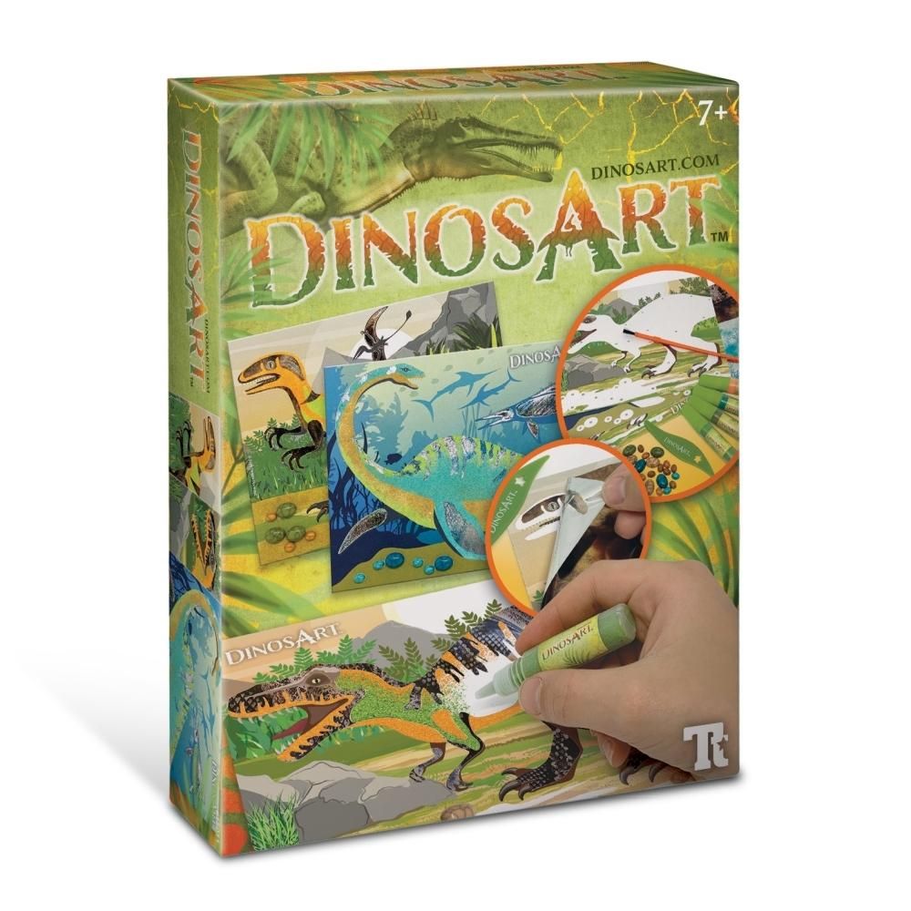 DinosArt Dínós homokkép készítő szett