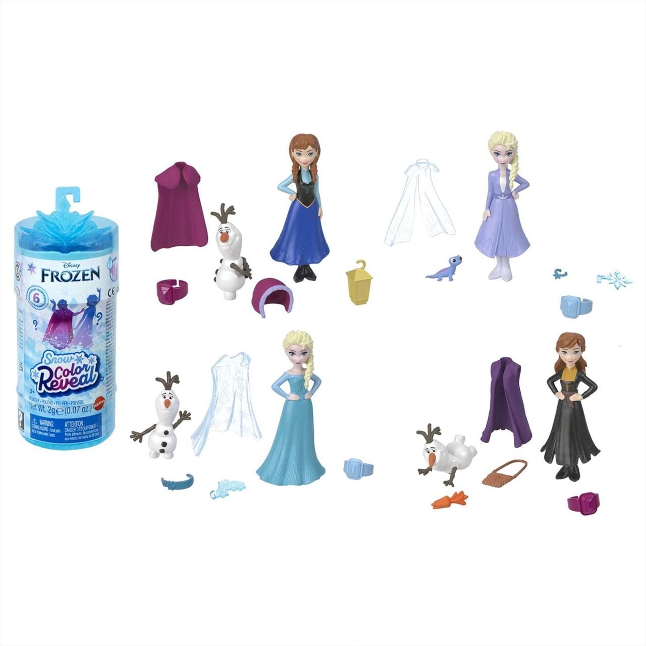 Disney Jégvarázs Hóvarázs Color Reveal meglepetés baba (HMB83)