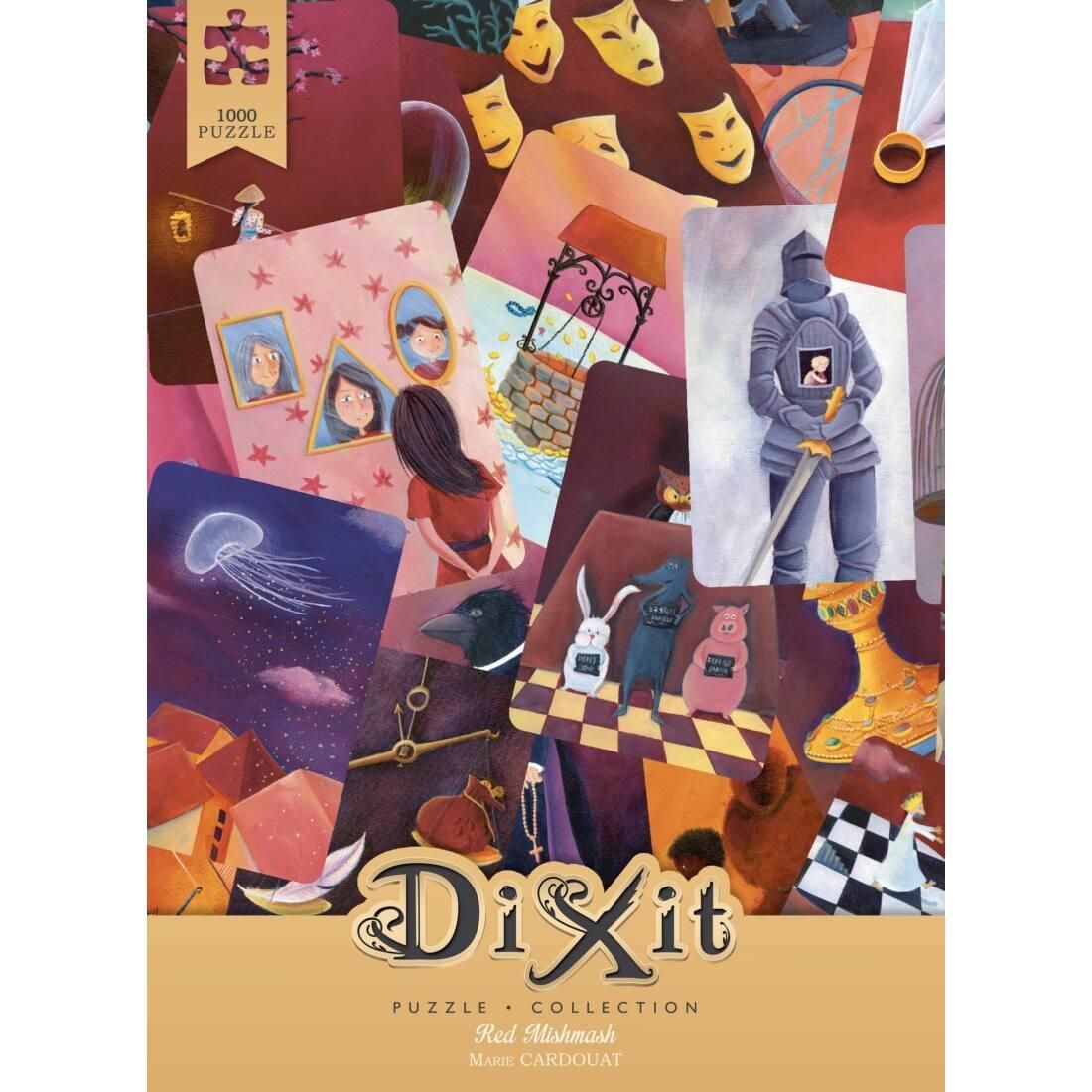 Dixit puzzle 1000 - Skarlát árnyalatok