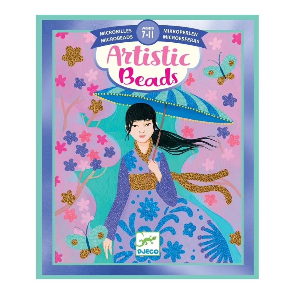 Djeco Artistic Beads, Around the world - Gyöngykép készítő, A világ körül