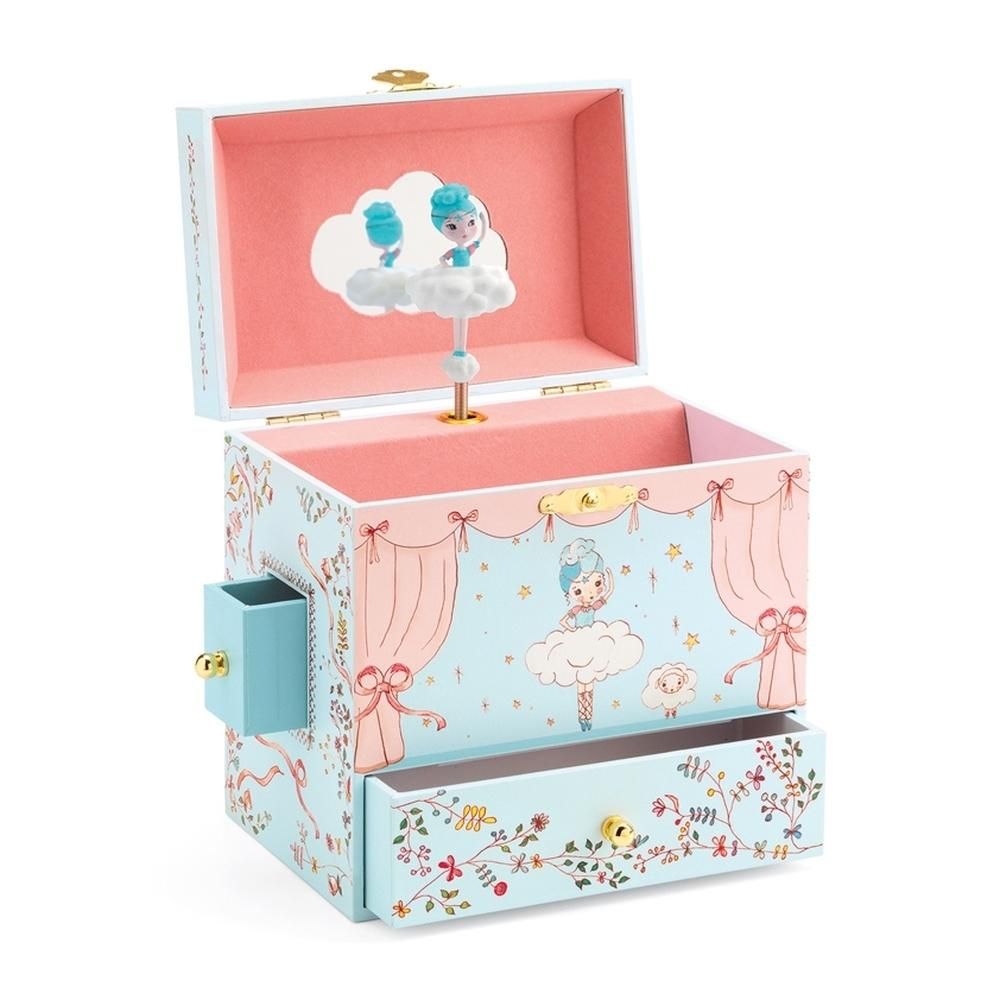 Djeco Ballerine on stage - Zenélő ékszerdoboz, Balerina a szinpadon