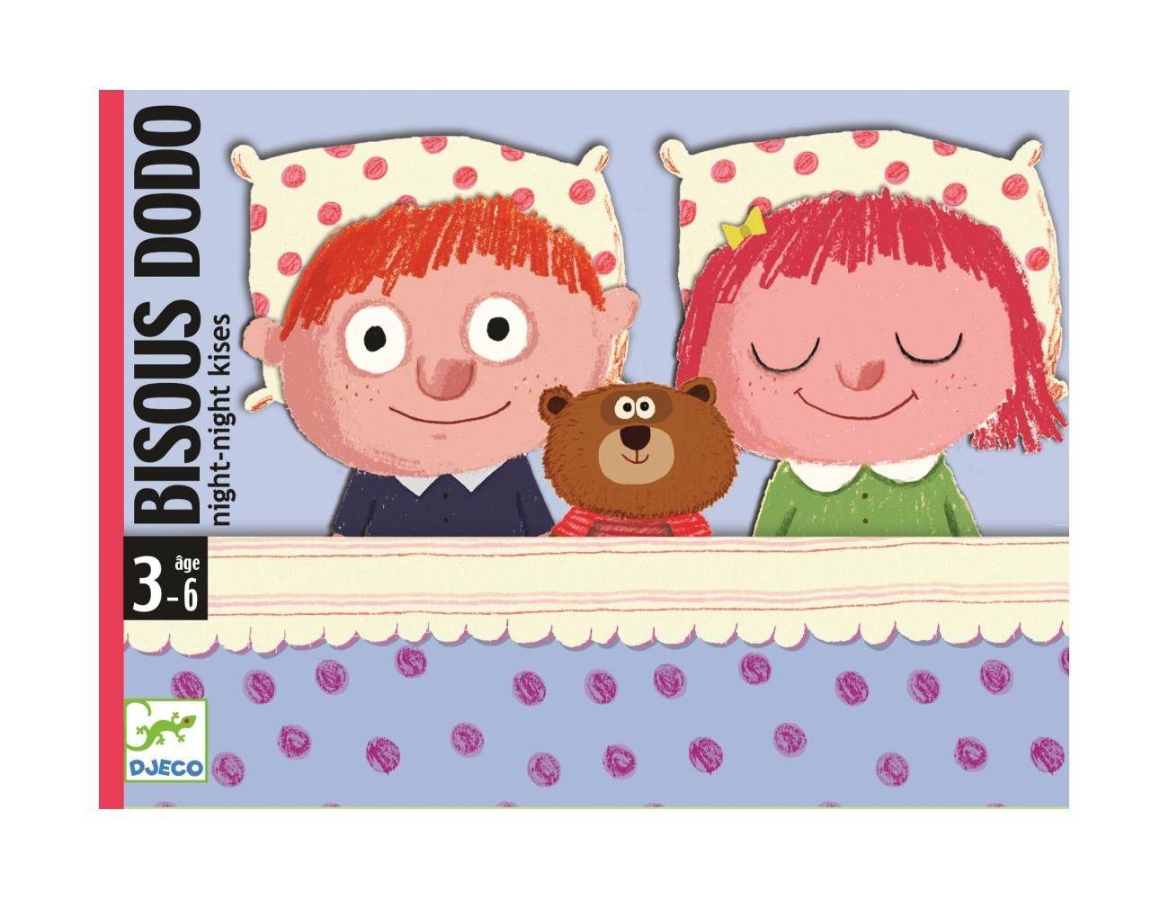 Djeco Bisou Dodo - Jó éjt puszi kártyajáték