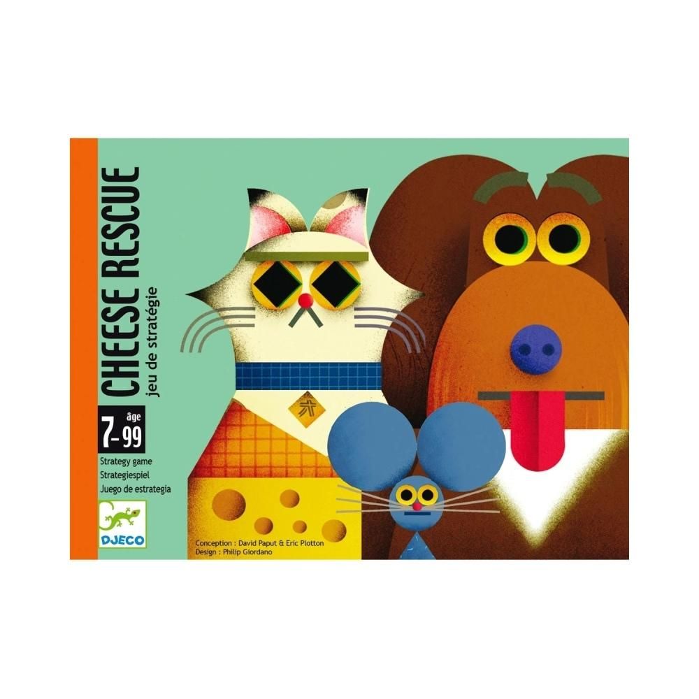 Djeco Cheese rescue - Sajtmentő kártyajáték