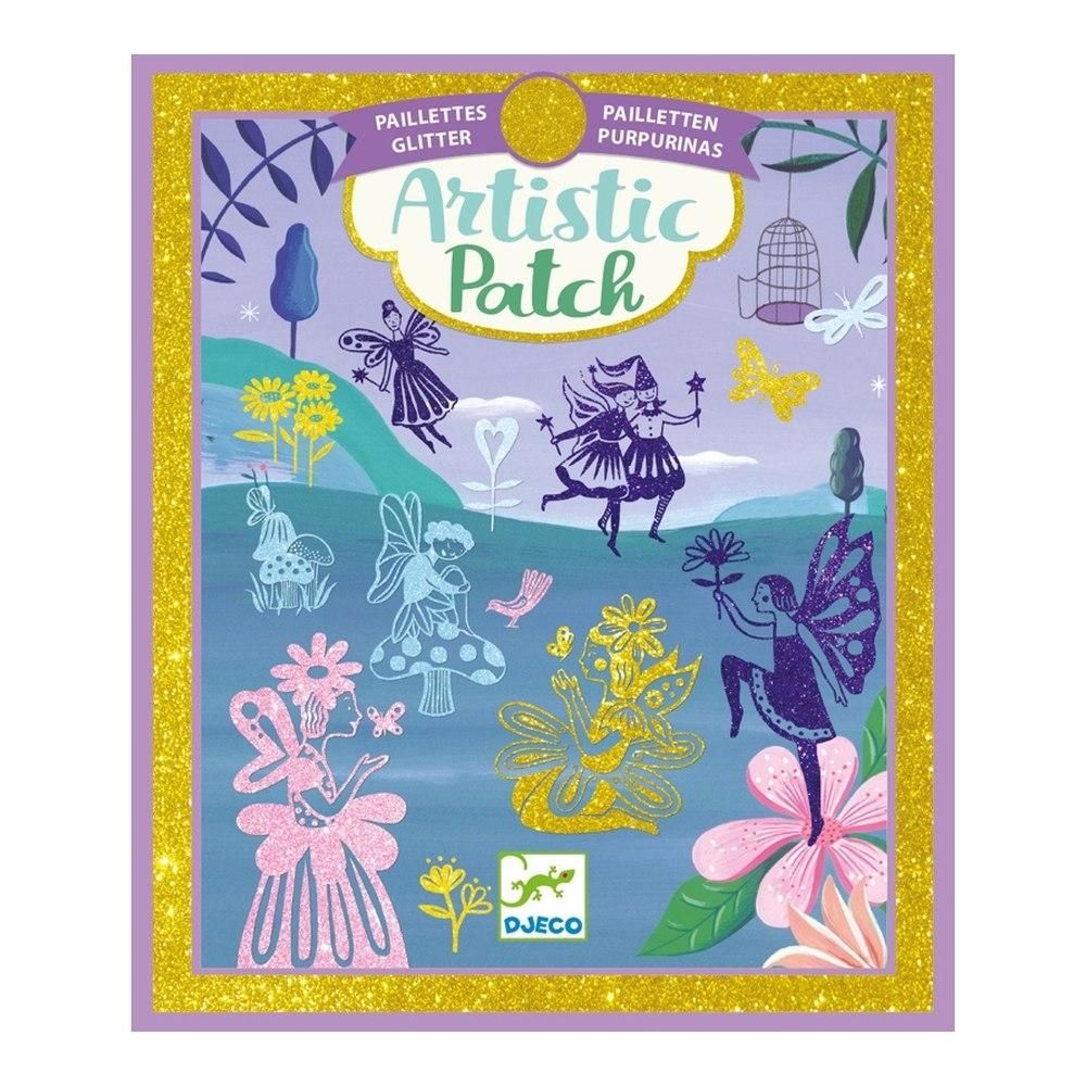 Djeco Collages, Fairyland - Csillámkép készítő, Tündérország