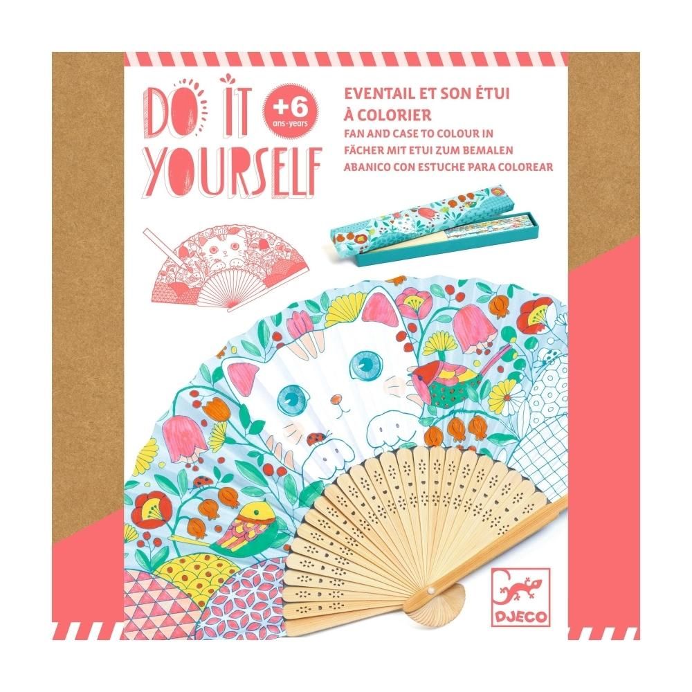 Djeco Csináld magad! Koneko - Cicás legyező