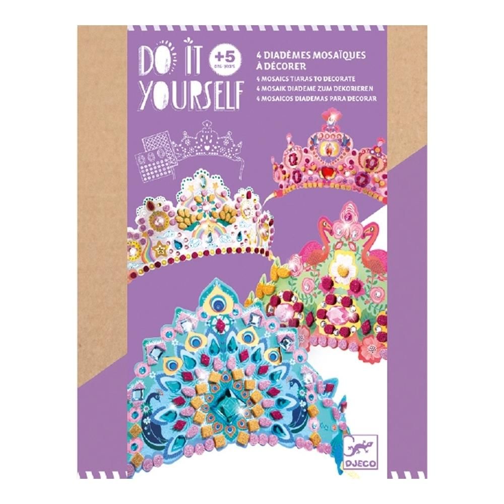 Djeco Csináld magad! Like a princess - Hercegnő tiarák