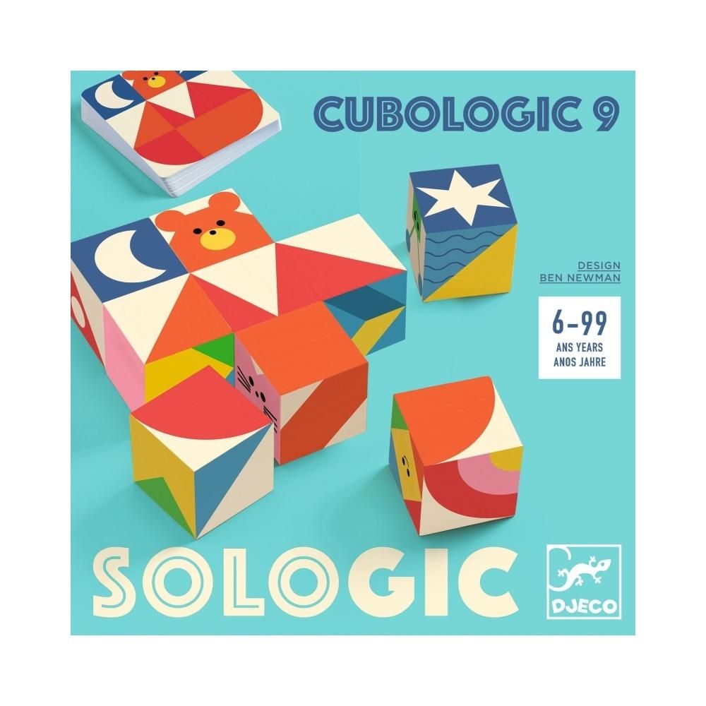 Djeco Cubologic 9 - Cicu-logika kockakirakó