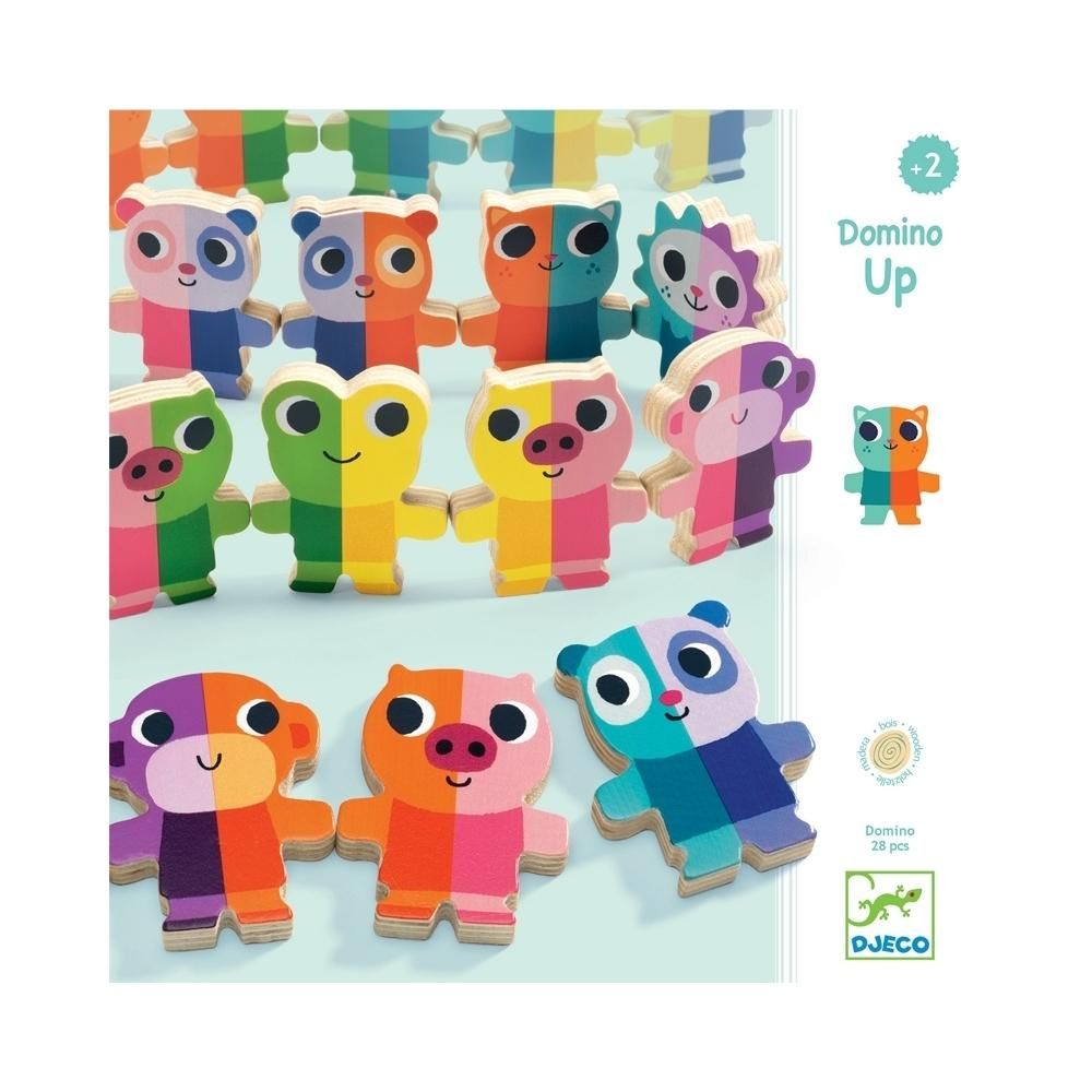 Djeco Domino Up - Talpra cica! domino játék
