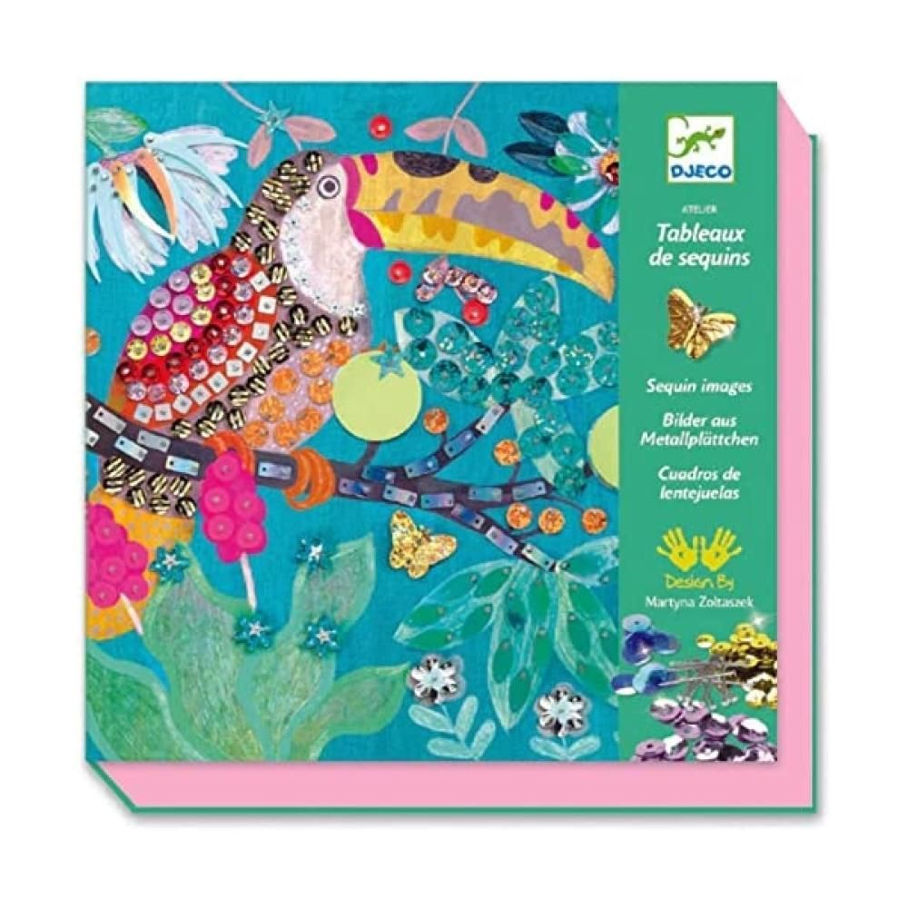 Djeco Flamboyant - Varrás és himzés, Élénk madarak