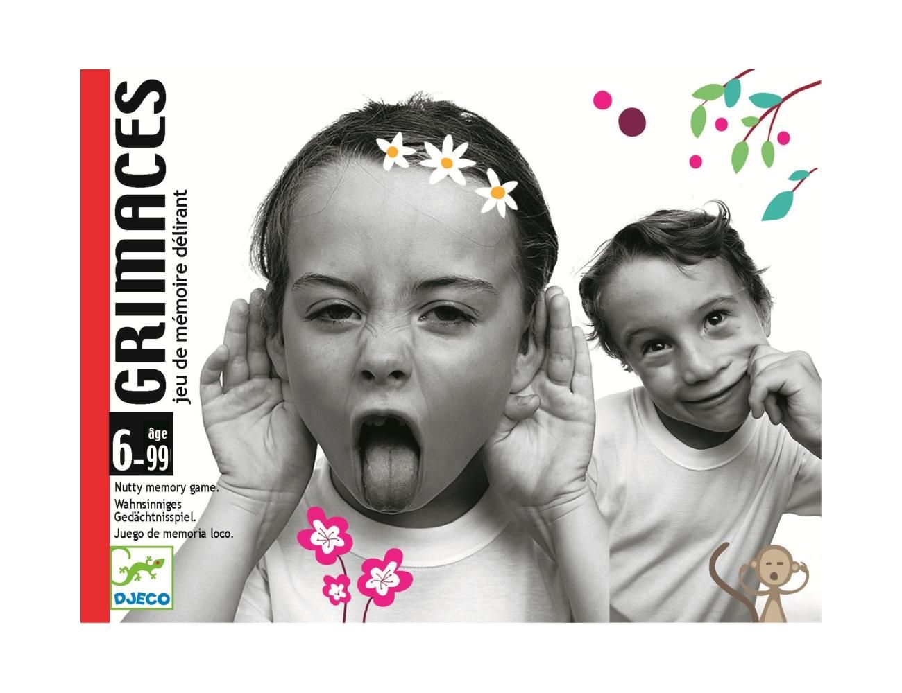 Djeco Grimaces - Grimaszok kártyajáték