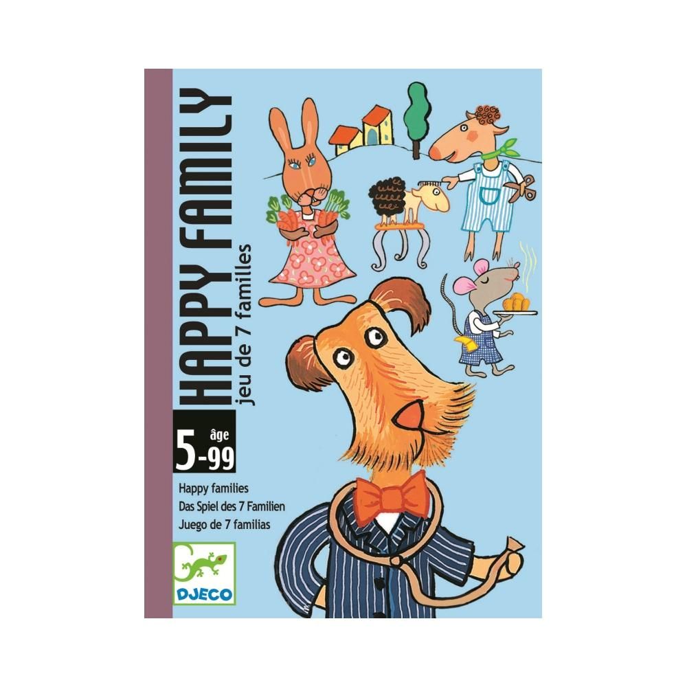 Djeco Happy family - Boldog család kártyajáték