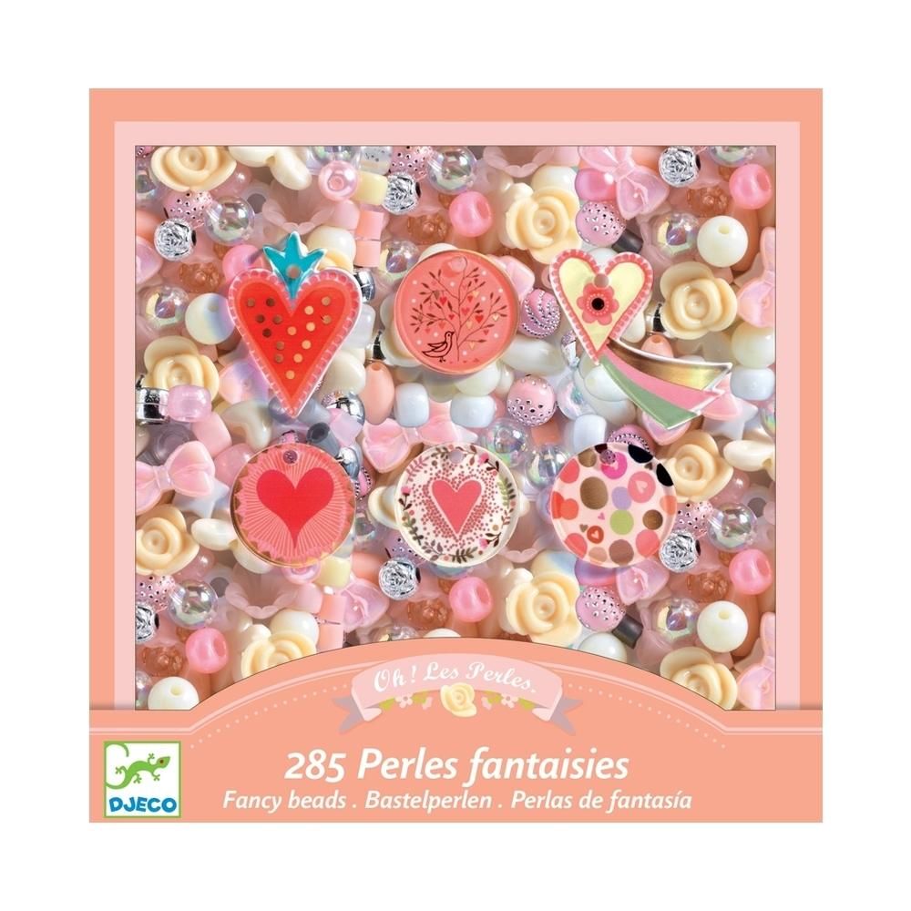 Djeco Hearts - Gyöngykészlet, Szívek