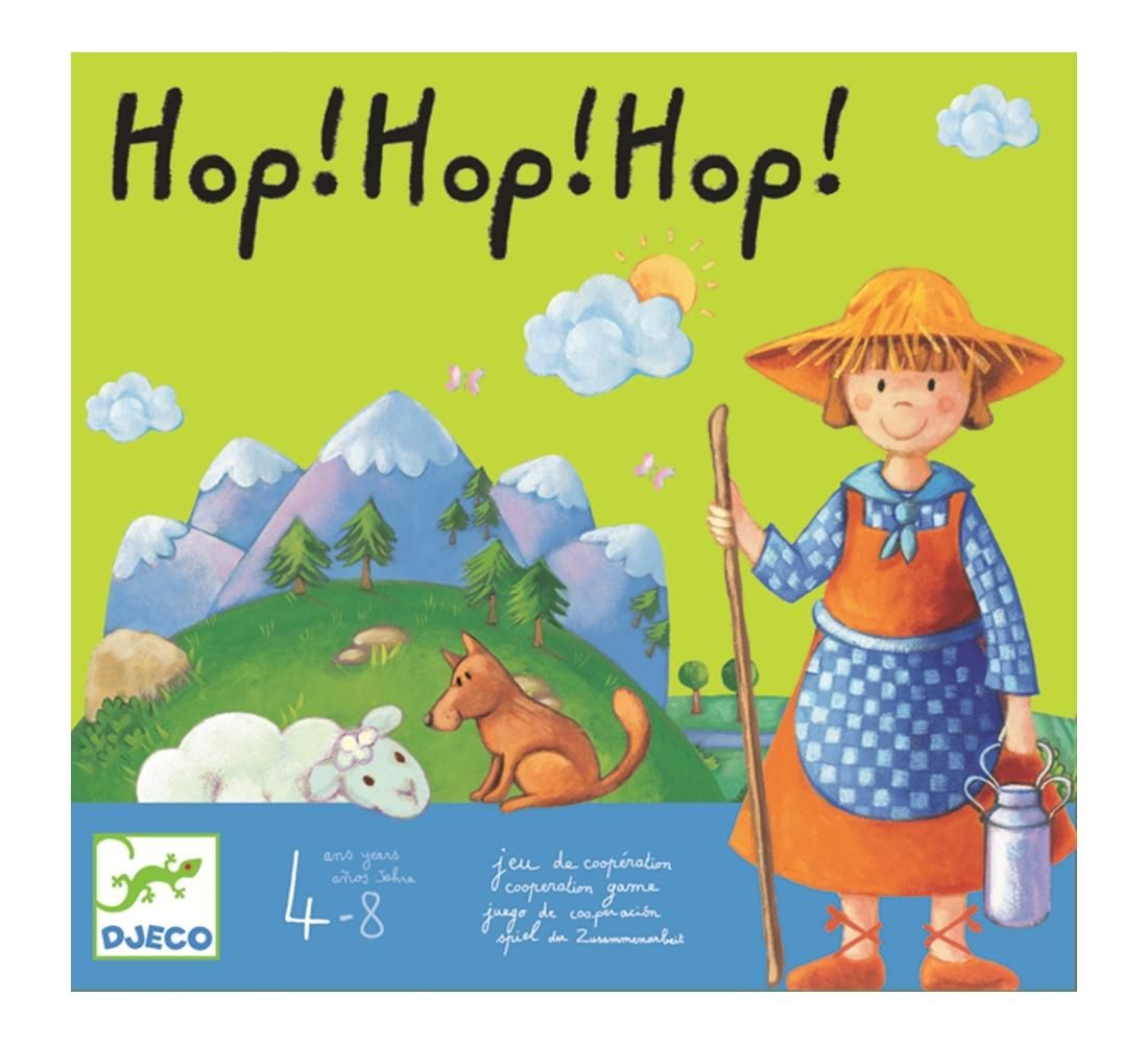 Djeco Hop! Hop! Hop! kooperatív társasjáték