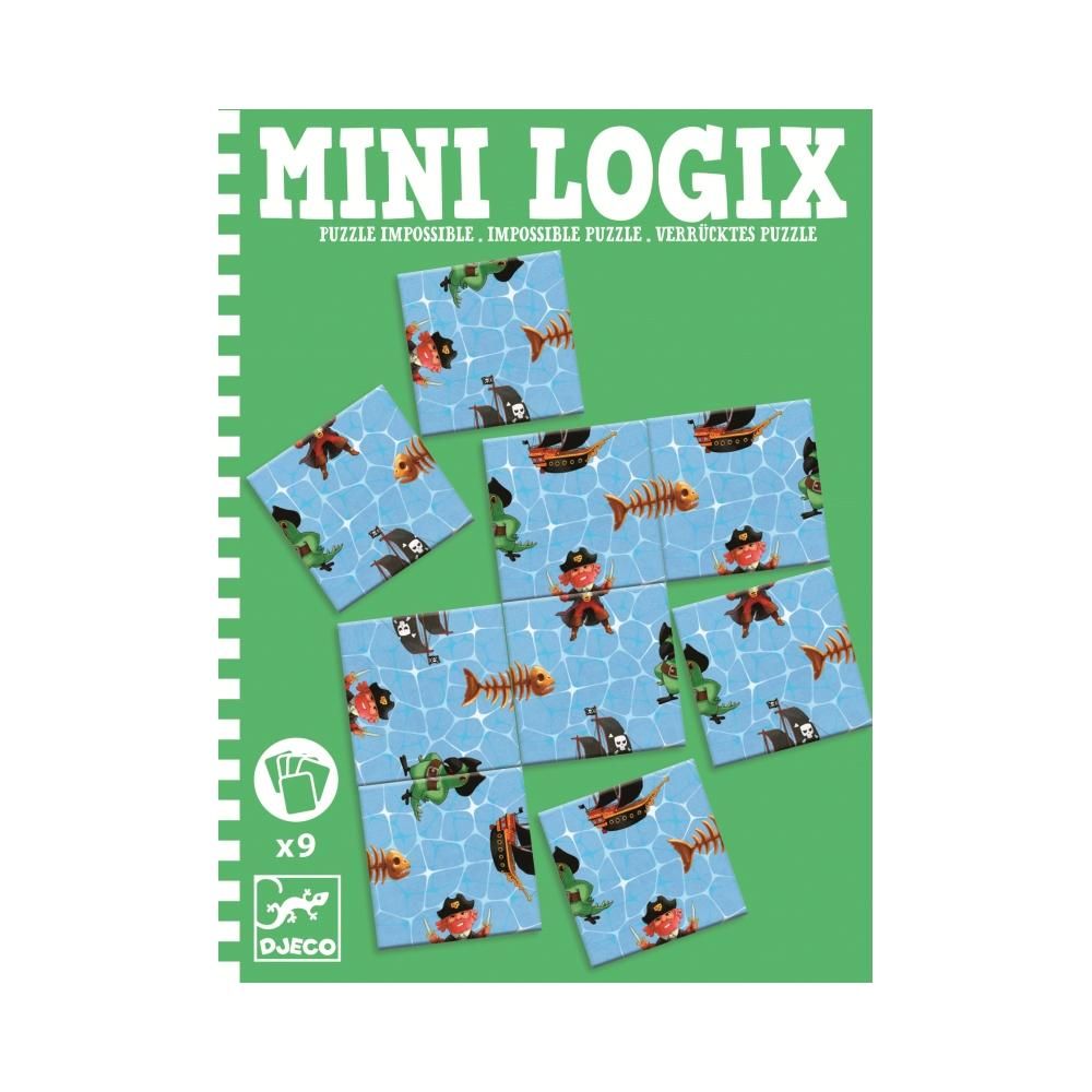 Djeco Impossible pirats puzzle mini logika