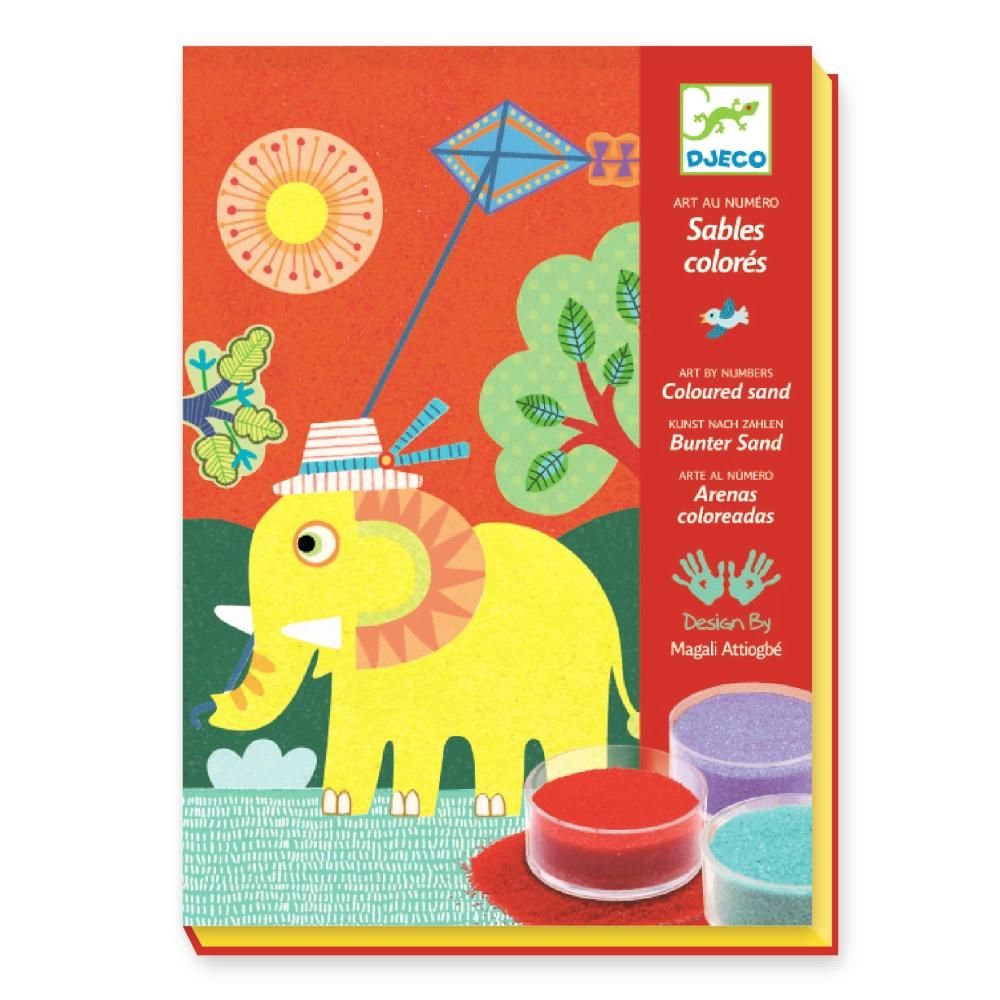 Djeco In the open air - Homokkép készítő, A szabadban