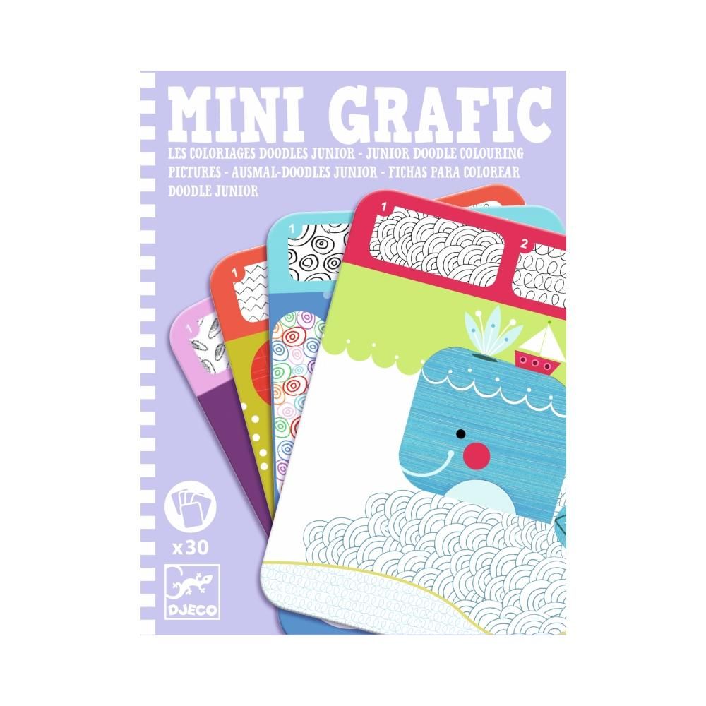 Djeco Junior doodle mini színező