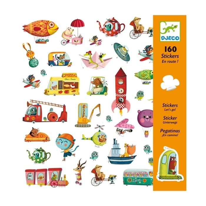 Djeco Let's go! - Matricagyűjtemény, Utazzunk!