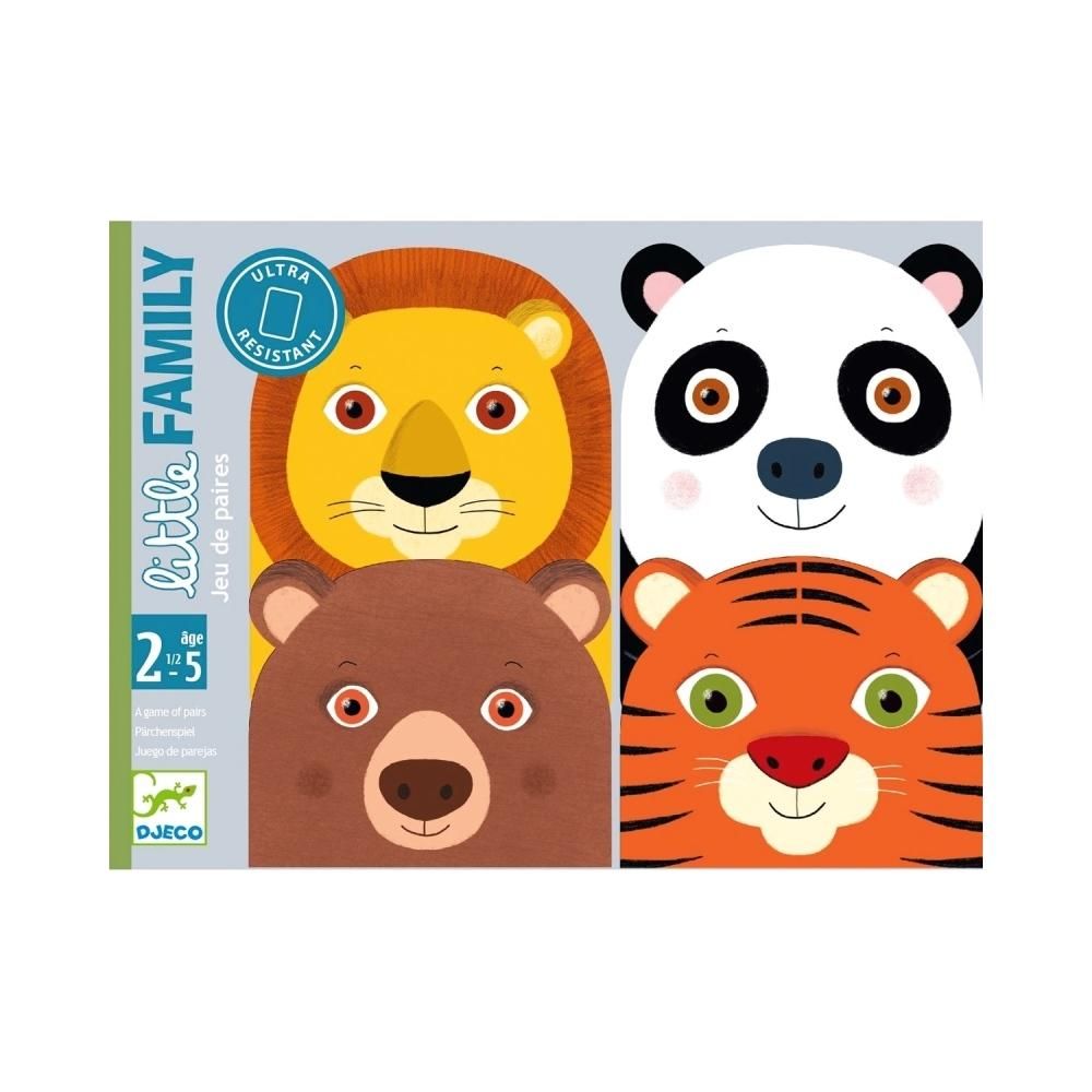 Djeco Little Family - Szüli pártaláló kártyajáték